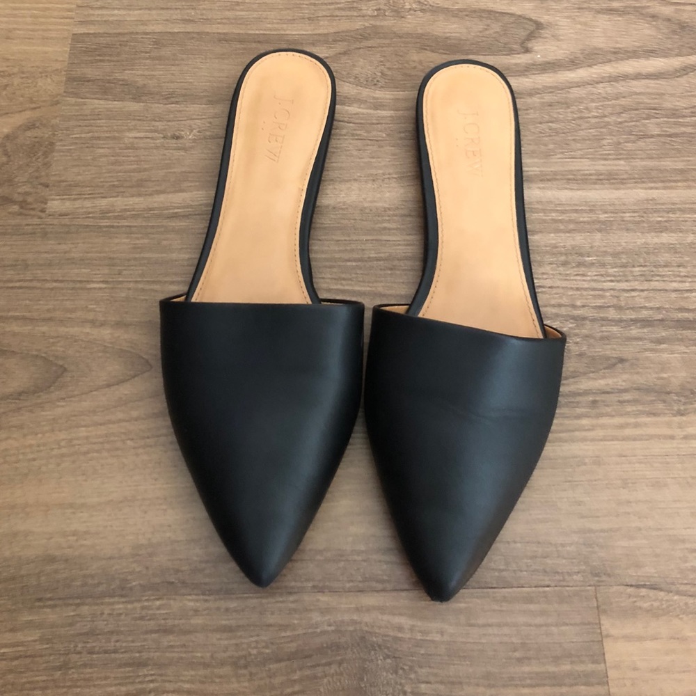 Black Mule Slides